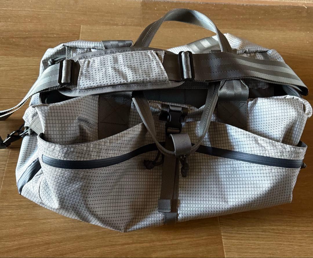 美品 BRIEFING GOLF ブリーフィング ゴルフ ボストンバッグ グレー