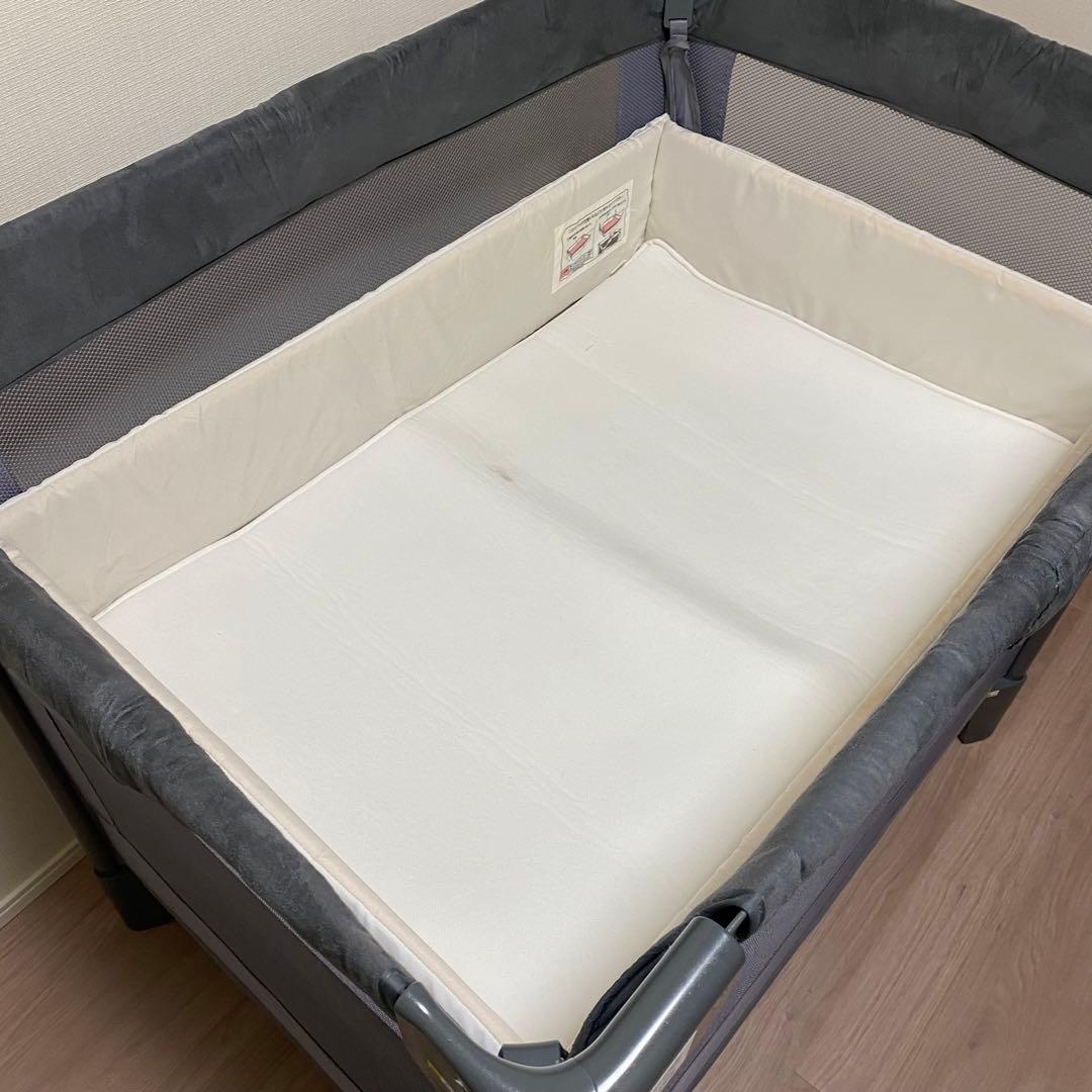 Aprica(アップリカ) ココネル エアープラス AB ベビーベッド　グレー