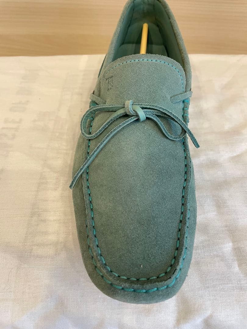 【人気ブランド】TOD'S グリーン メンズシューズ