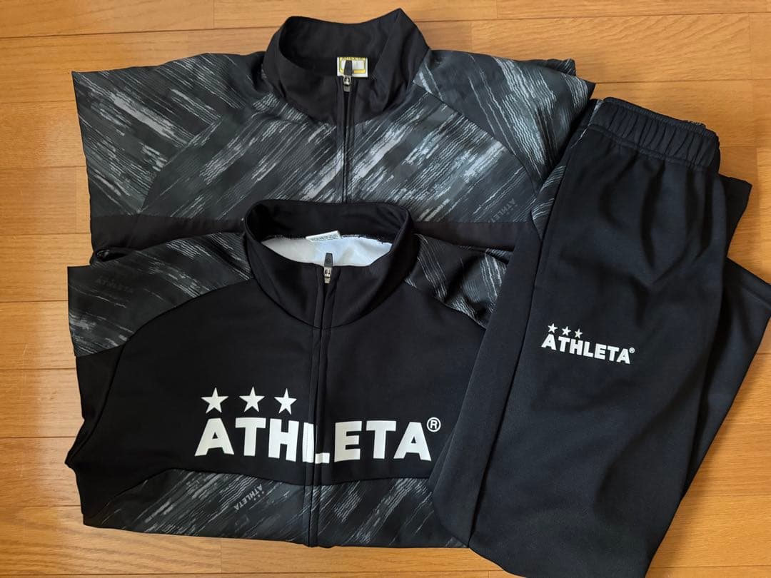 アスレタ　ジャージ　上下　ジャケット　ジャンパー　3点セット　Ｍ