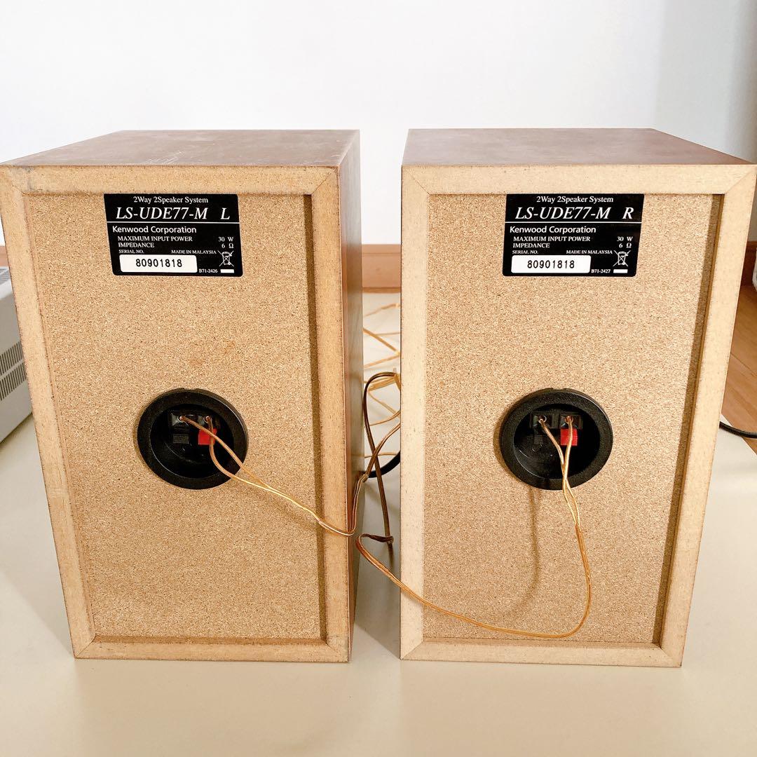 ケンウッド KENWOOD RD-UDE77 コンポ 音響機器 リモコン付き