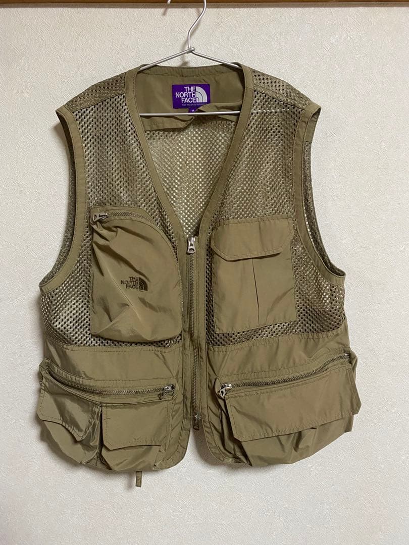 ノースフェイスパープルレーベル　メッシュベスト　Mサイズ
