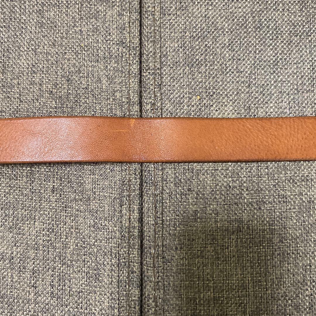 minä perhonen ミナペルホネン　ブラウンレザーベルト