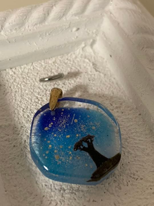 ナカダマサヒデ　1㎝の宇宙　バオバブ　ペンダントトップ