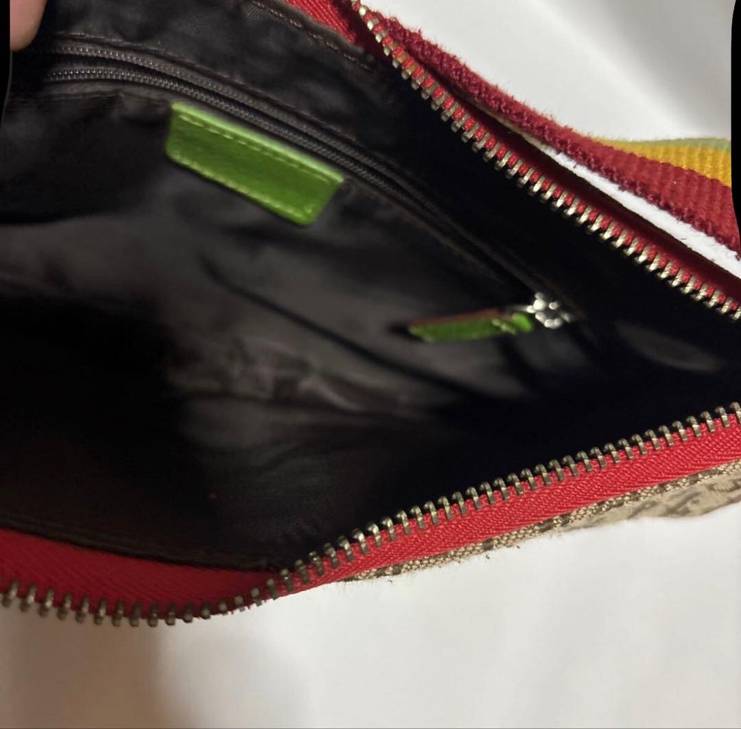 要修理Christian Diorダブルサドルバッグ　ラスタ　ジャンク