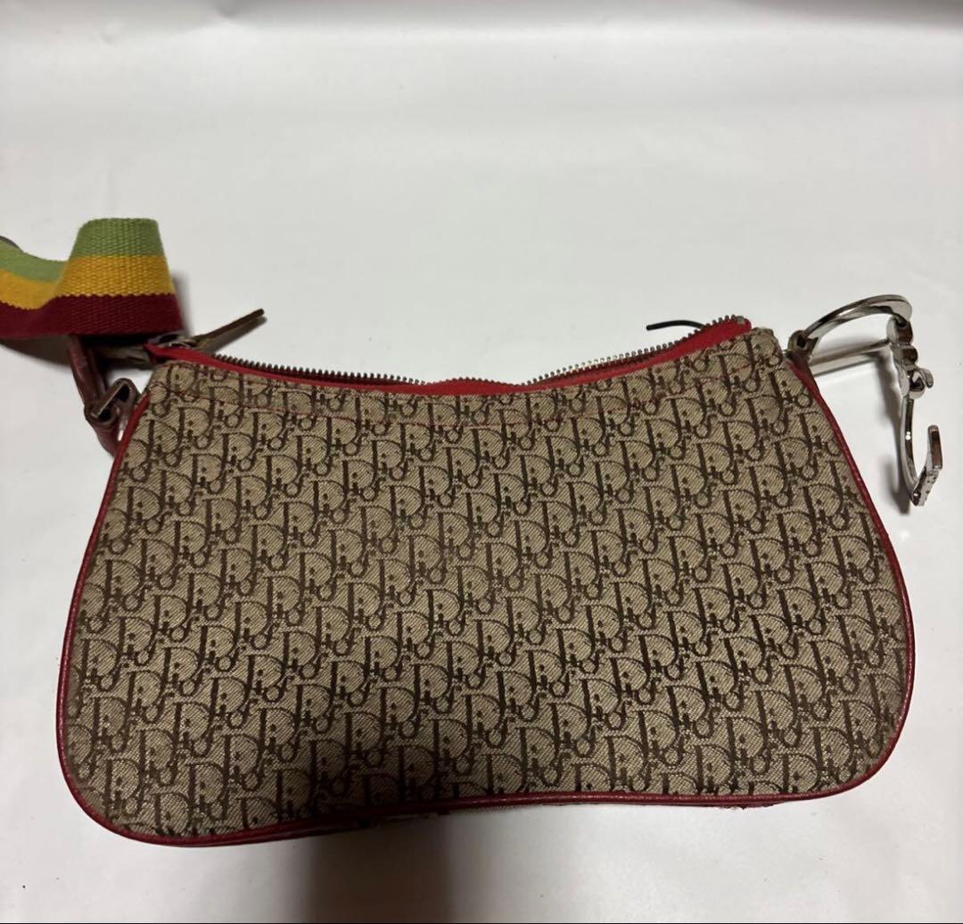 要修理Christian Diorダブルサドルバッグ　ラスタ　ジャンク