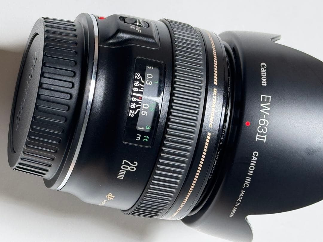 キヤノンCanon EF 28mm F1.8 USM フルサイズ単焦点レンズ