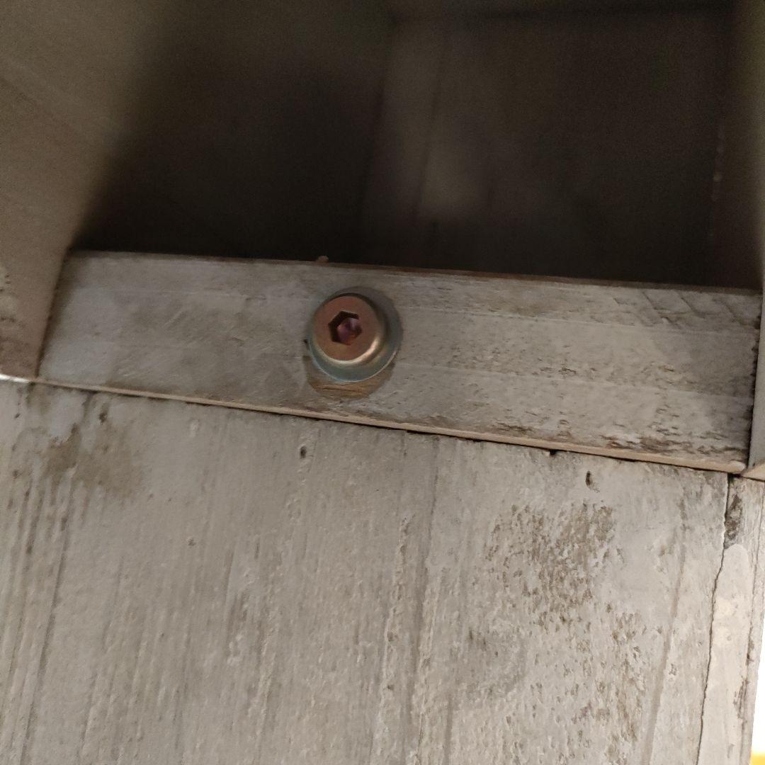 アンティーク調シャビー マントルピース 装飾棚 シャビーグレー