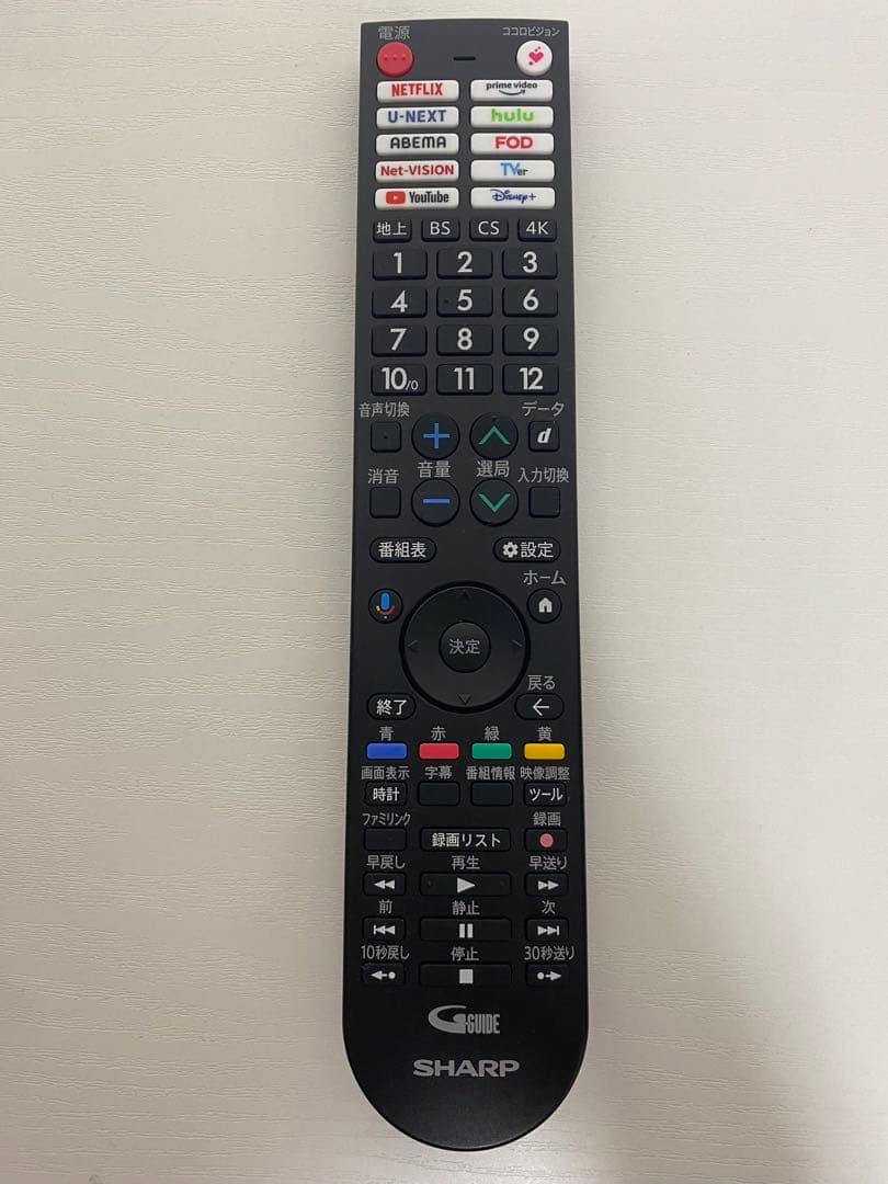 シャープ　4K液晶　AQUOS 43型4T-C43FN2 2024年製　値下げ中