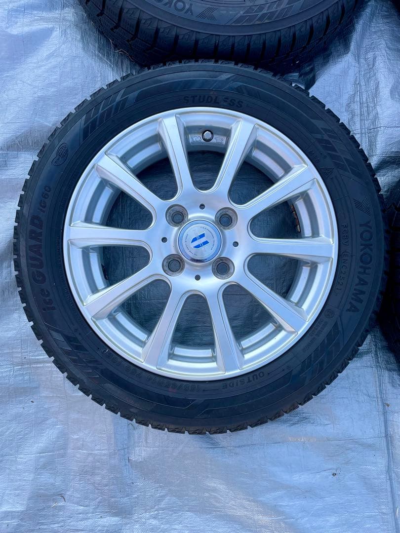 155/65R14 スタッドレスタイヤ ホイールセット