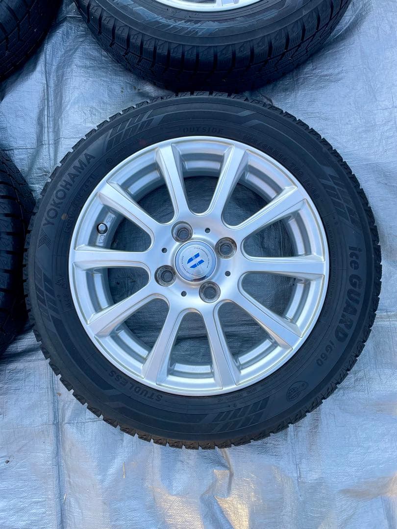155/65R14 スタッドレスタイヤ ホイールセット