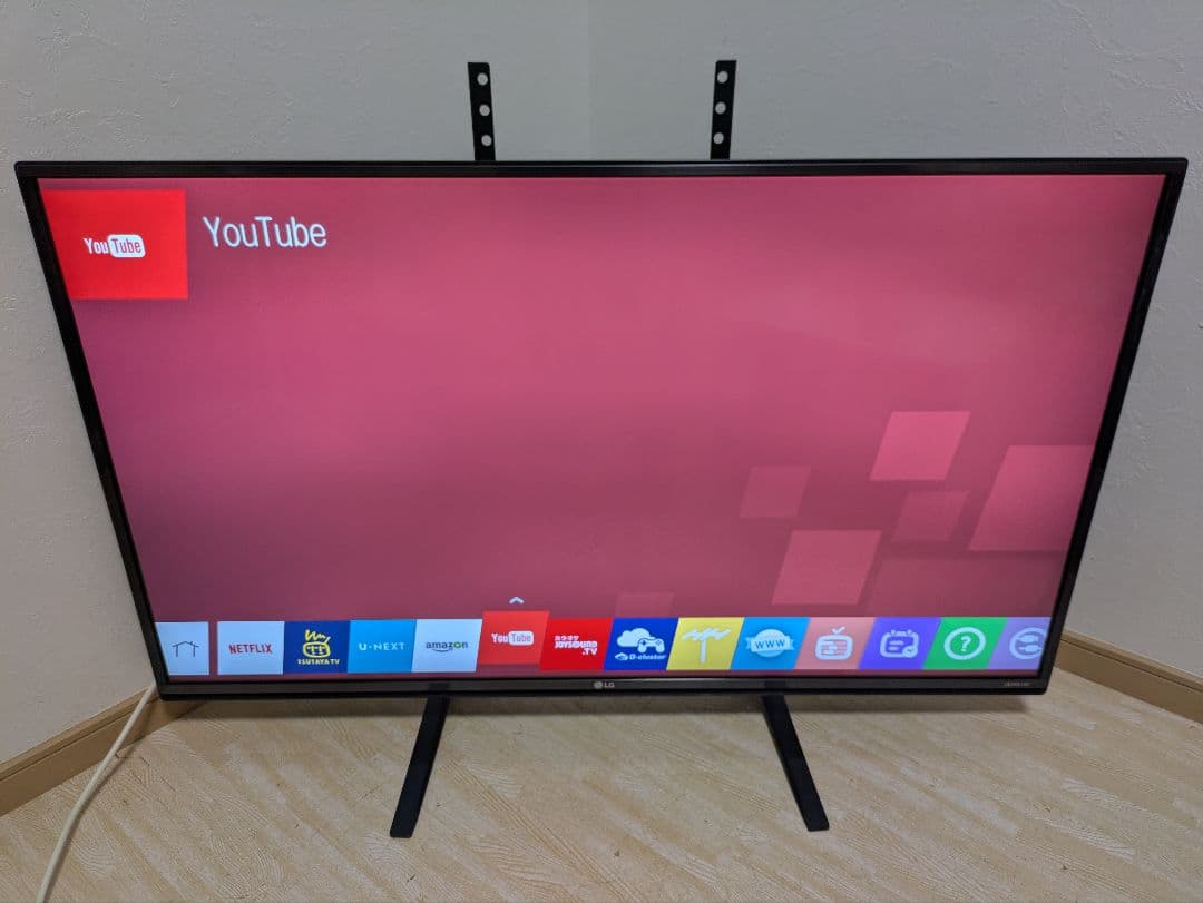 超美品 LG 43UF7710 43インチ 液晶テレビ 43型 スマートTV