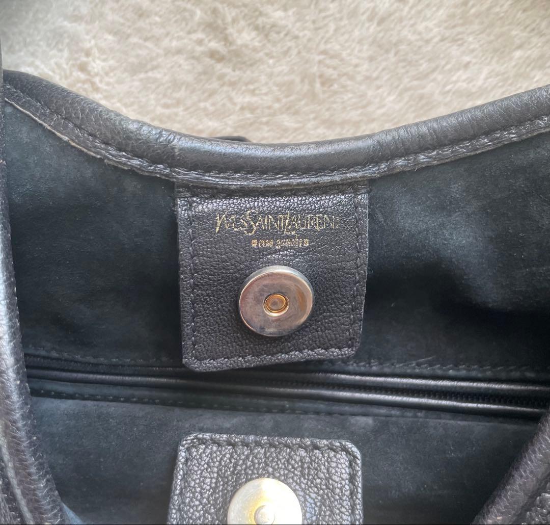 Yves Saint Laurent イヴサンローラン フリルショルダーバッグ