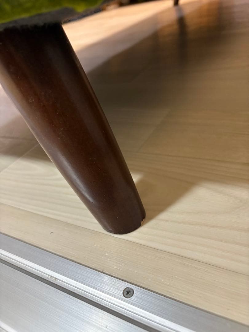 【最終値下げ】カリモク60 ロビーチェア　モケットグリーン