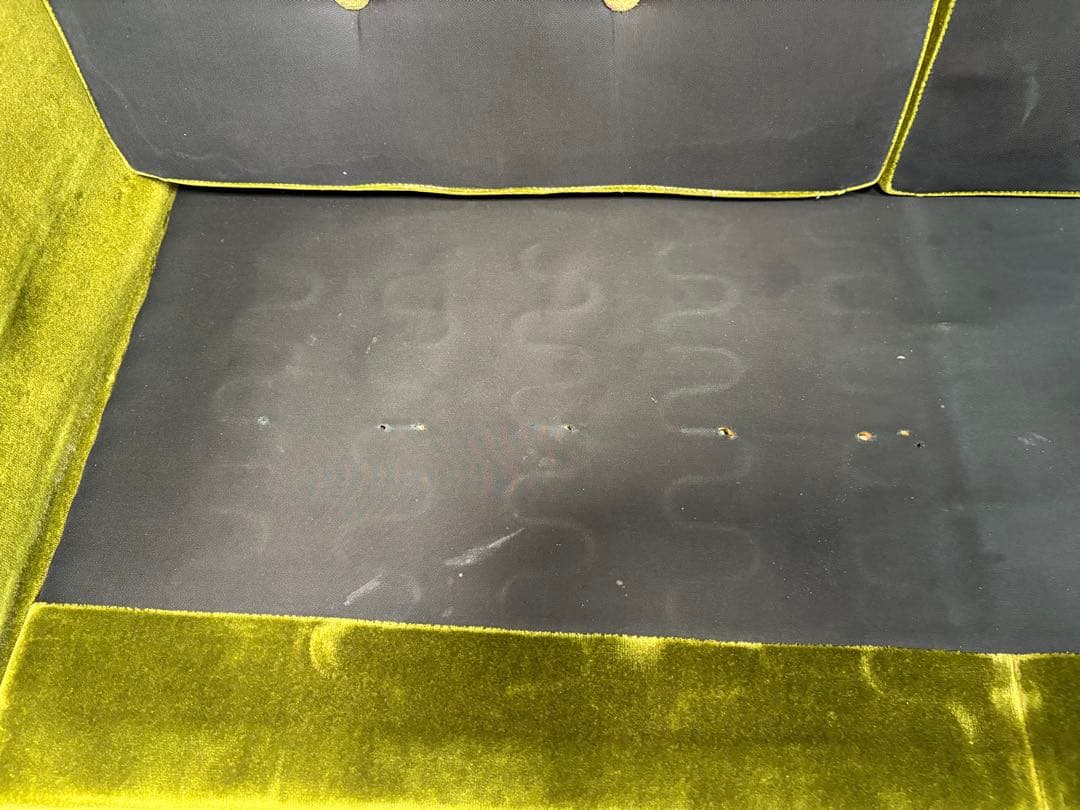 【最終値下げ】カリモク60 ロビーチェア　モケットグリーン