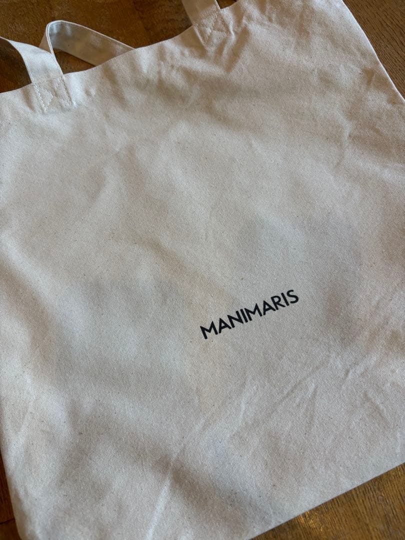 manimaris 新品未使用 アバカボストンバッグ ミニサイズ トーブ