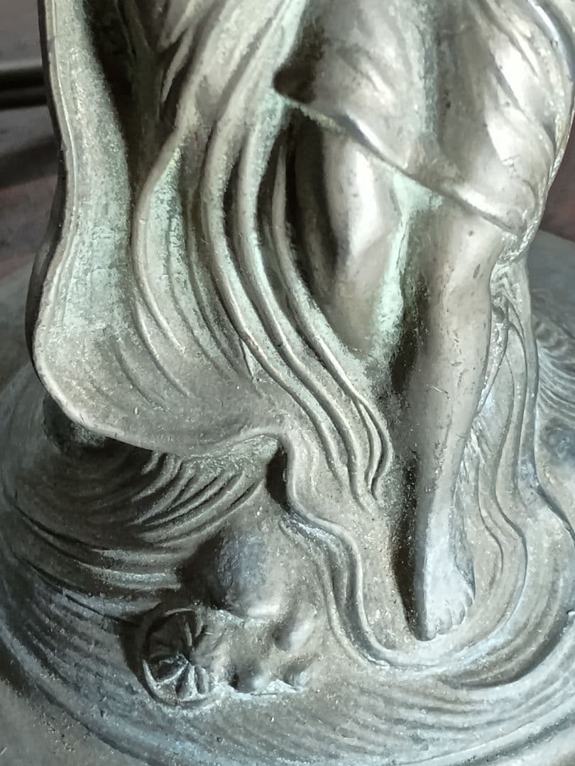 アールヌーボーアンティーク彫刻電気スタンド