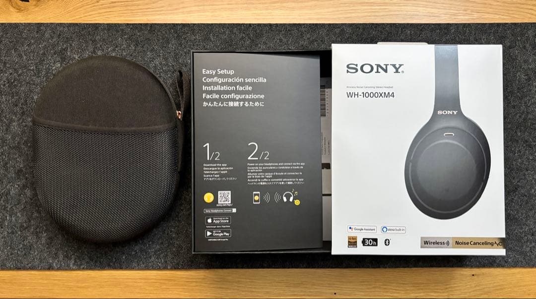 SONY ワイヤレスヘッドホン WH-1000XM4
