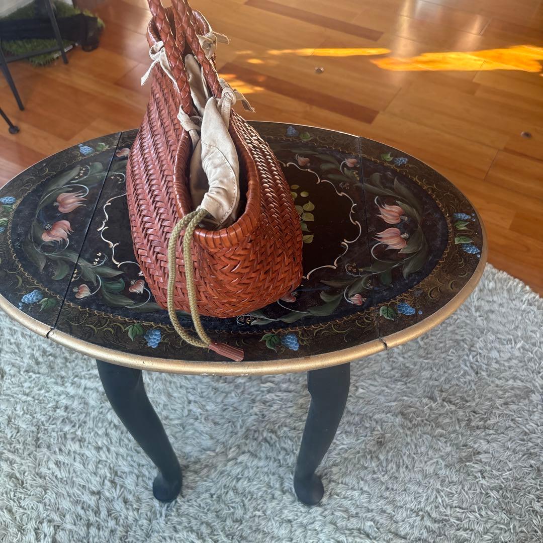 ドラゴン　革メッシュバック