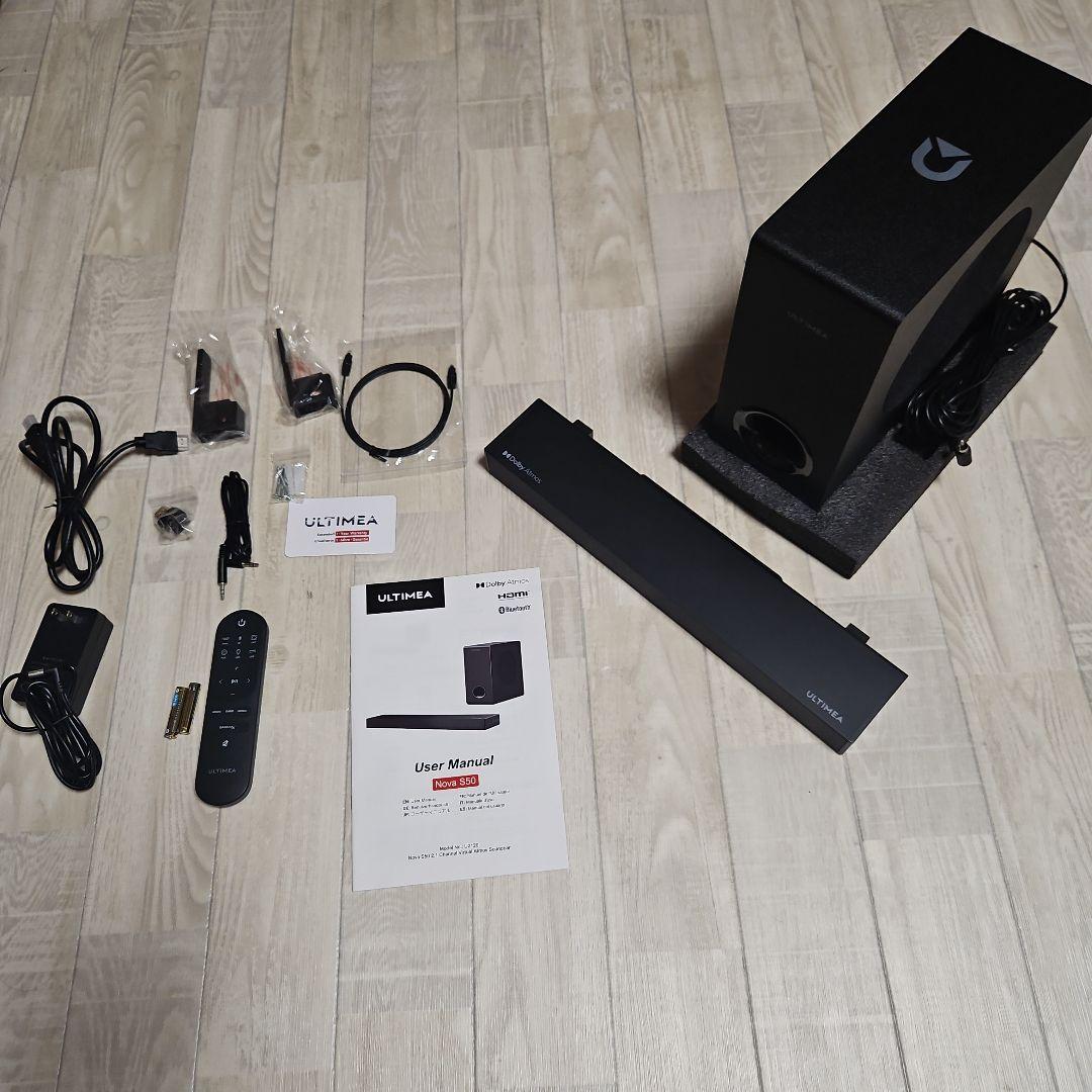カ*ス様 ULTIMEA DolbyAtmos サウンドバー NOVA S50