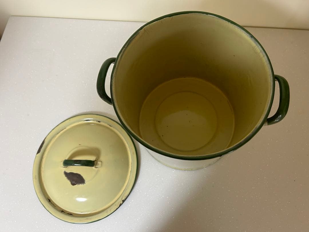 ホーローフラワー缶