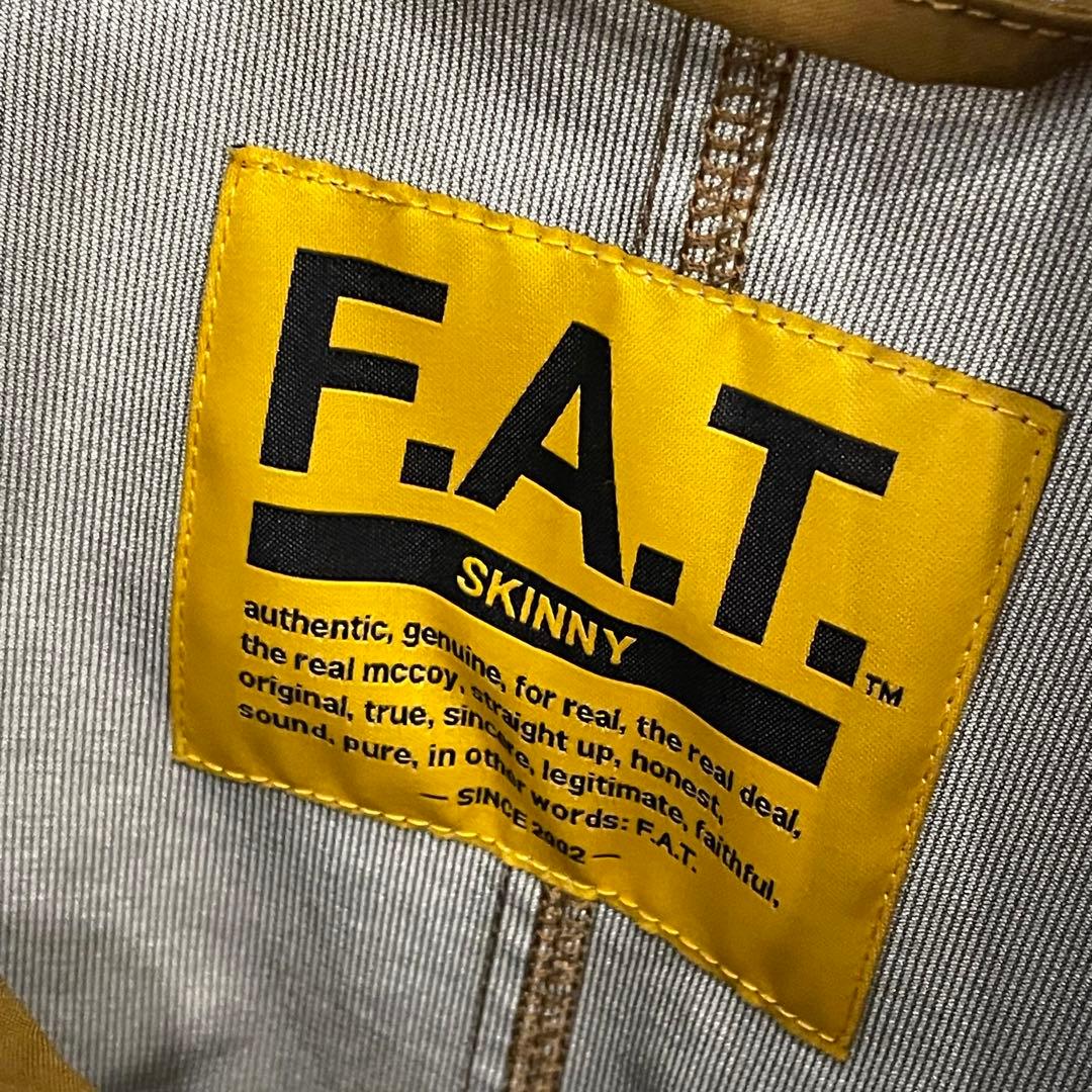 FAT トラックジャケット skinny サイズ エフエーティー