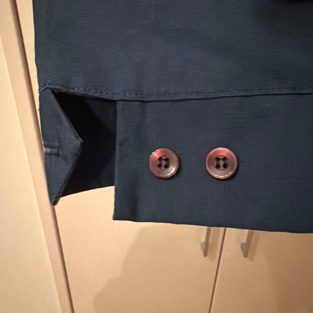 ネイビー ナイロンジャケット パラシュート刺繍