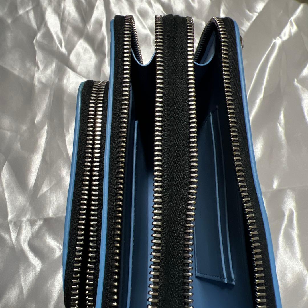 未使用　バーバリーロンドン ユニセックス水色 クロスボディバッグ