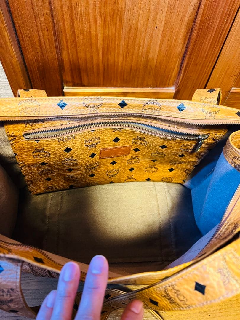 MCM トートバッグ ヴィセトス柄 ヴィンテージ 正規品 使用感あり