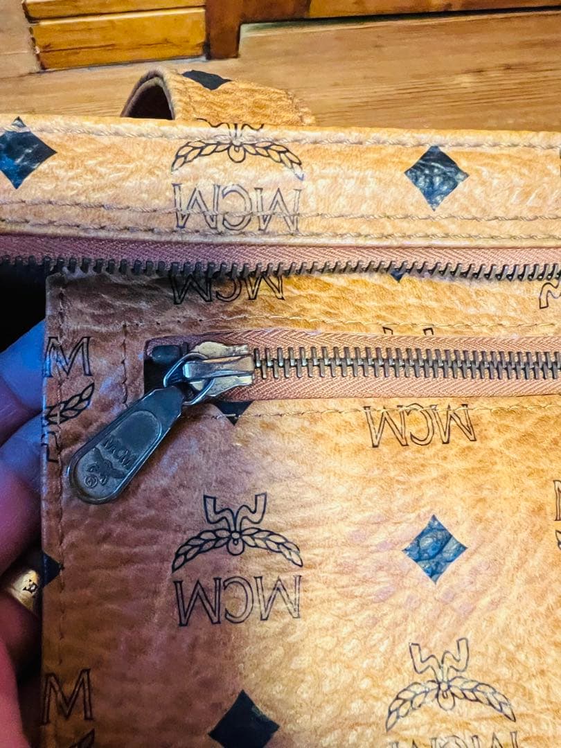 MCM トートバッグ ヴィセトス柄 ヴィンテージ 正規品 使用感あり