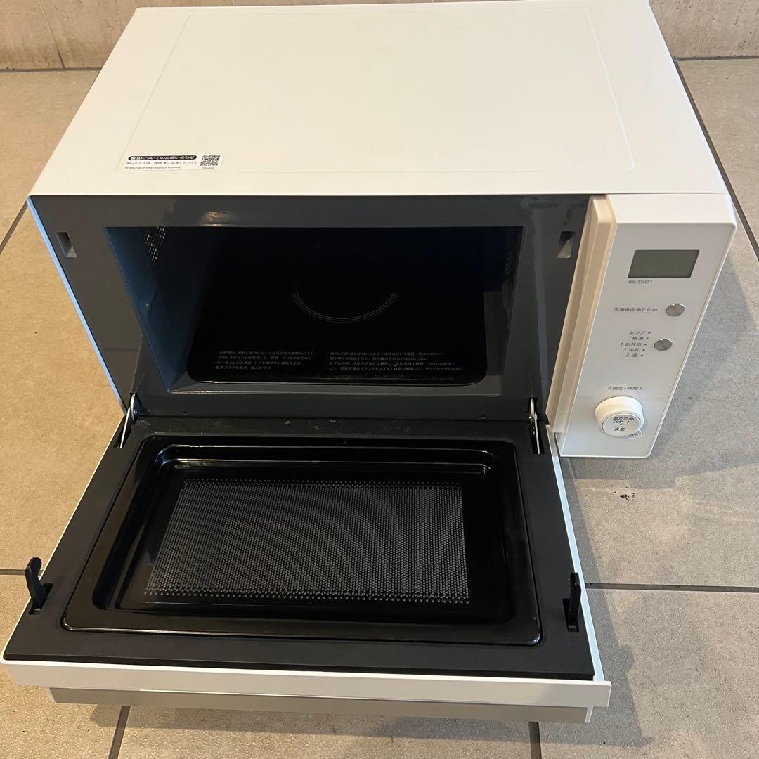 【送料無料】2023年製 SHARP 電子レンジ RE-TS171-W