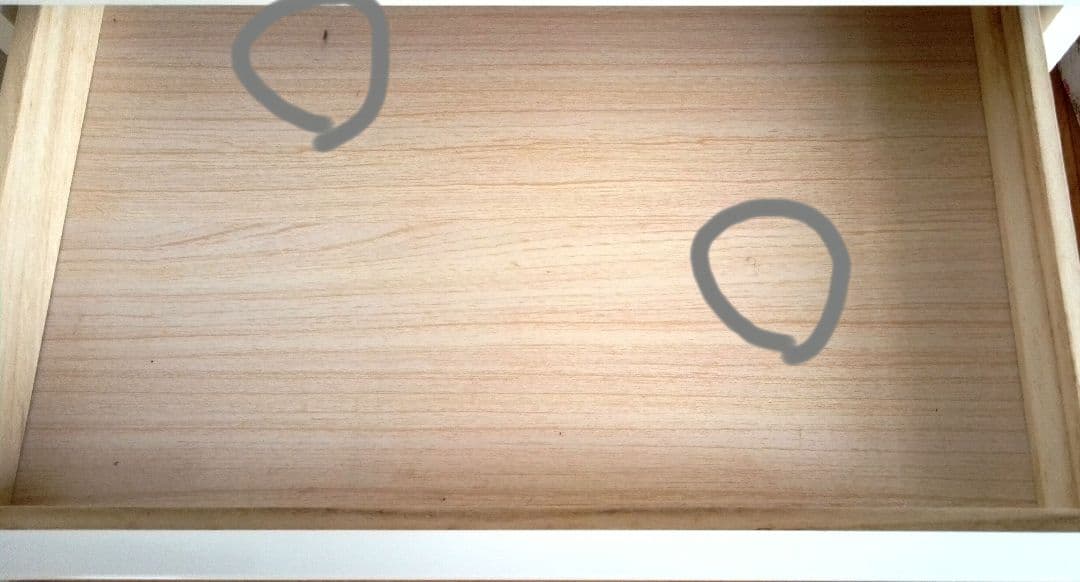 お値下げ　三面鏡ドレッサー　鏡台　コンセント付き　完成品　椅子無し