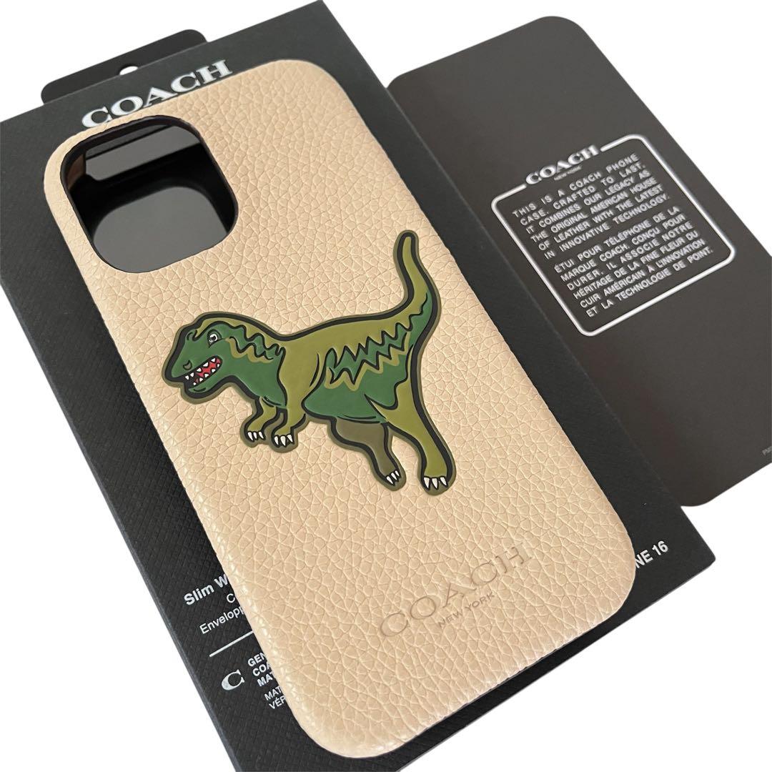 コーチ☆新品☆COACH レキシー iPhone16 pro ケース/レザー