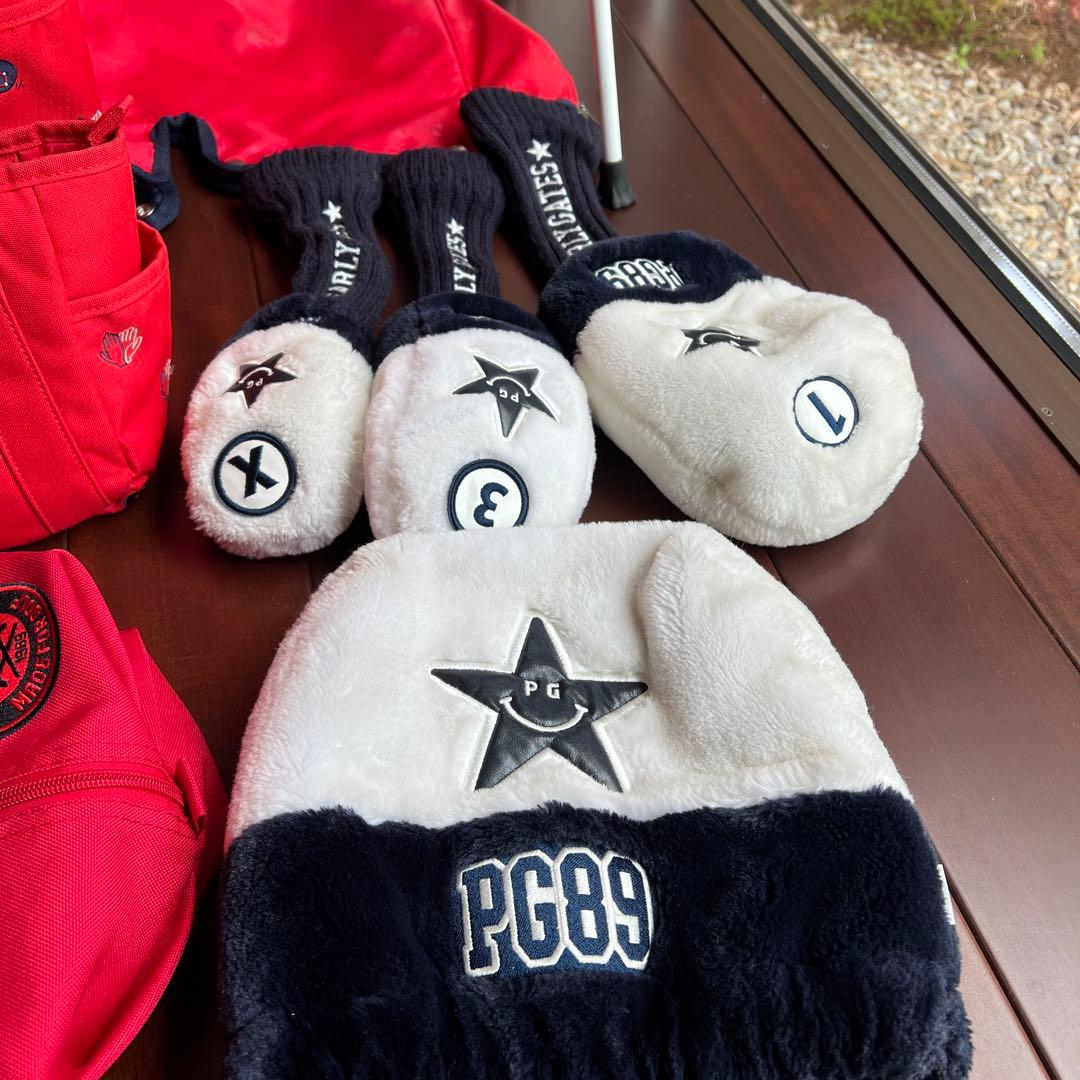 PG.JBキャディシューズバック.クラブカバーフルセット