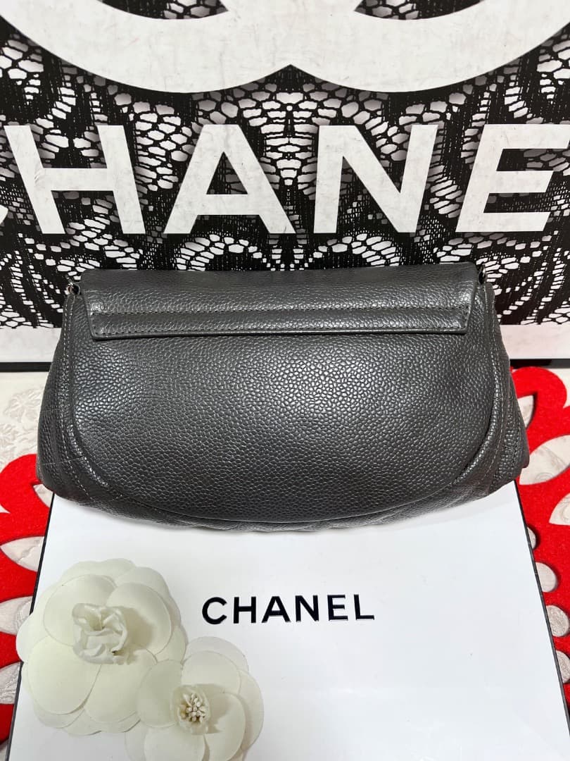 シャネル CHANEL チェーンウォレット ハーフムーン マトラッセ 152