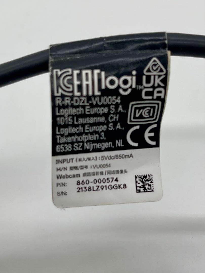 【美品】ロジクール Logicool C980GR BLACK