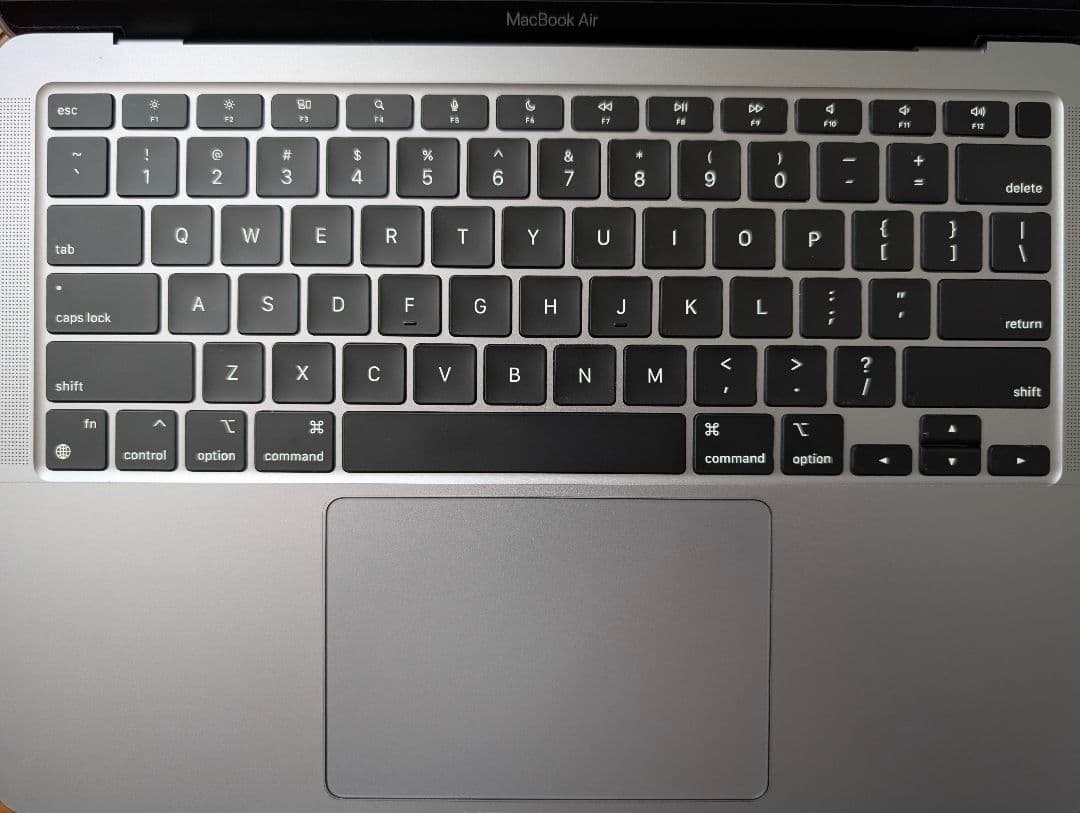MacBook Air M1 USキーボード　シルバー