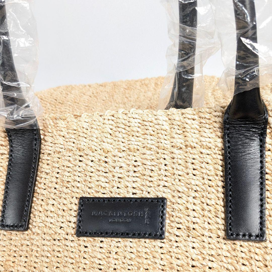 未使用 訳あり 美品 マッキントッシュロンドン かごバッグ 大容量トートバッグ