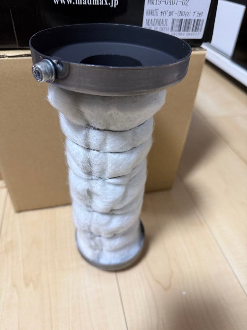 ヤシメガ2マフラーサイレンサー cb250t cb400t メガホン