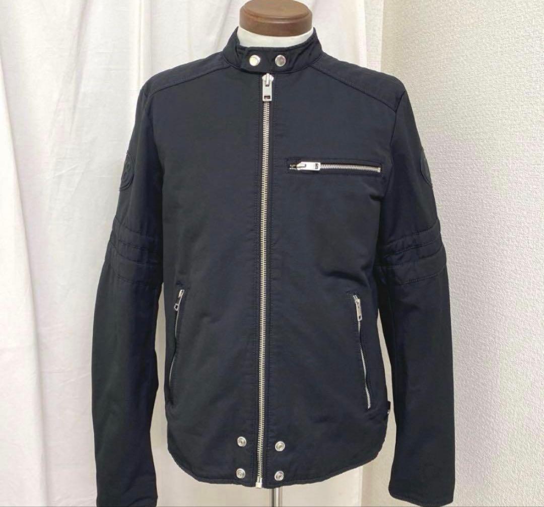 DIESEL ディーゼル コットン シングルライダース ブラック