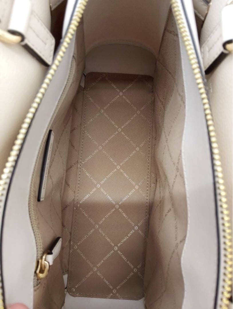 【美品】MICHAEL KORS MKロゴハンドバッグ