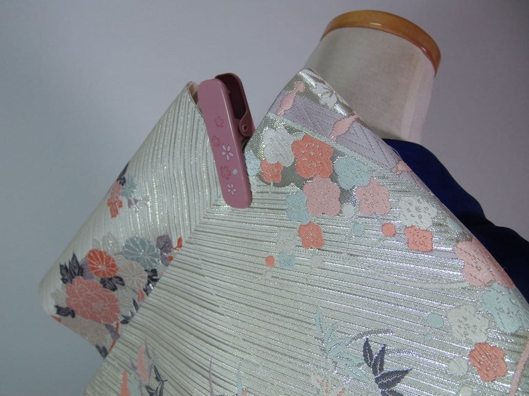 豪華3点セット友禅振袖／茶屋辻文様＊金駒刺繍＊古典風景文様／袋帯・長襦袢付き