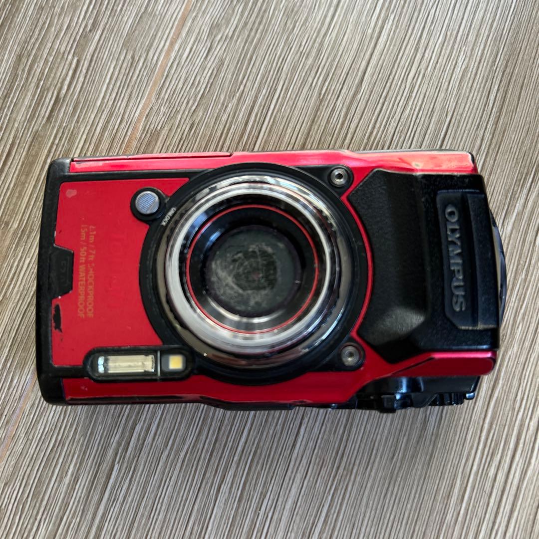 Olympus Tough TG-6レッド 本体