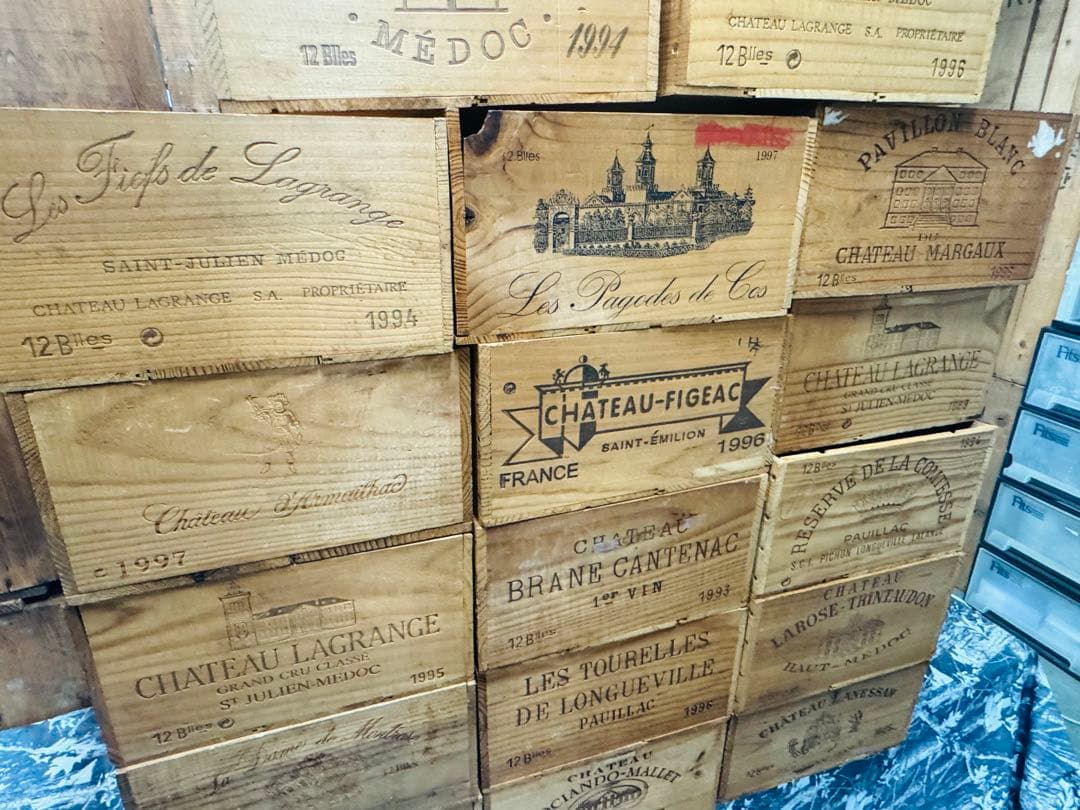 9/23限定値引‼️ワイン 木箱 ヴィンテージ アンテーク 19箱 1990年代