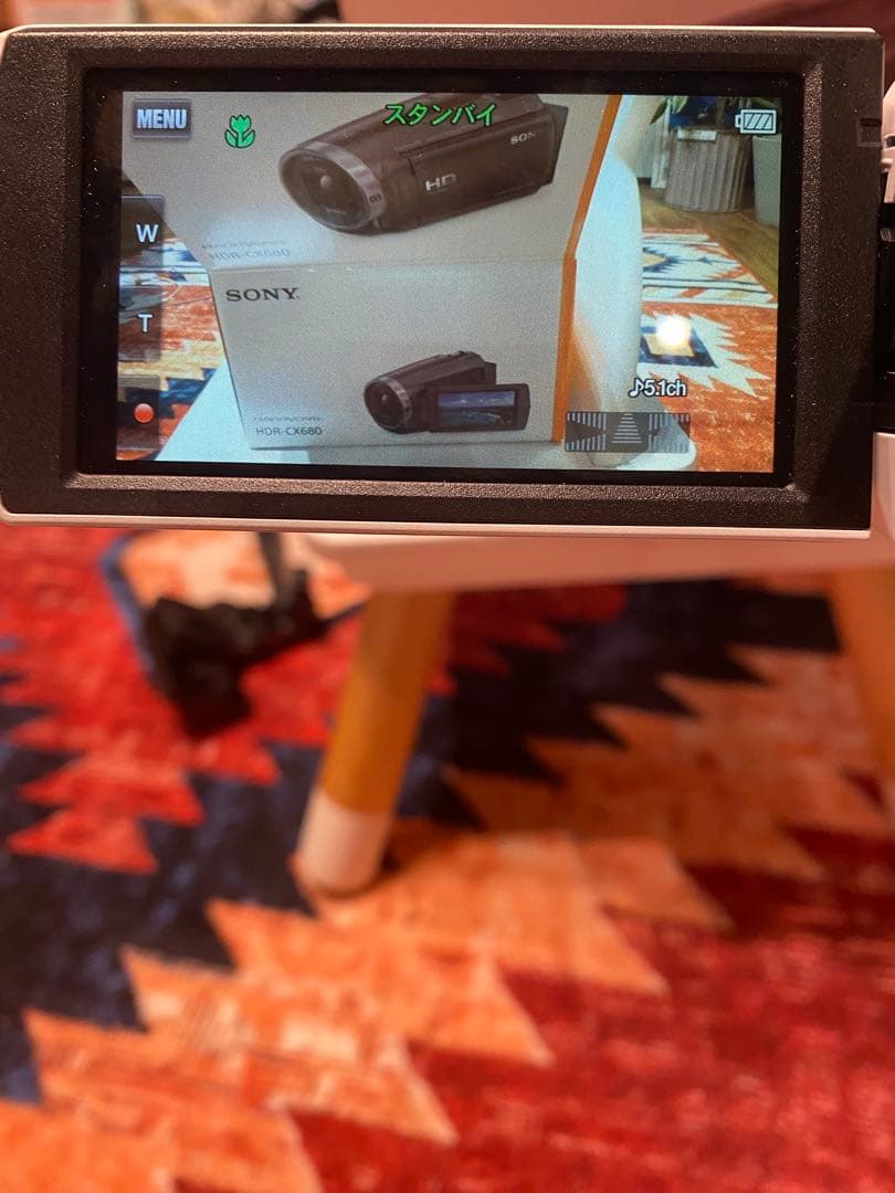 美品　SONY HDR-CX680 ビデオカメラ