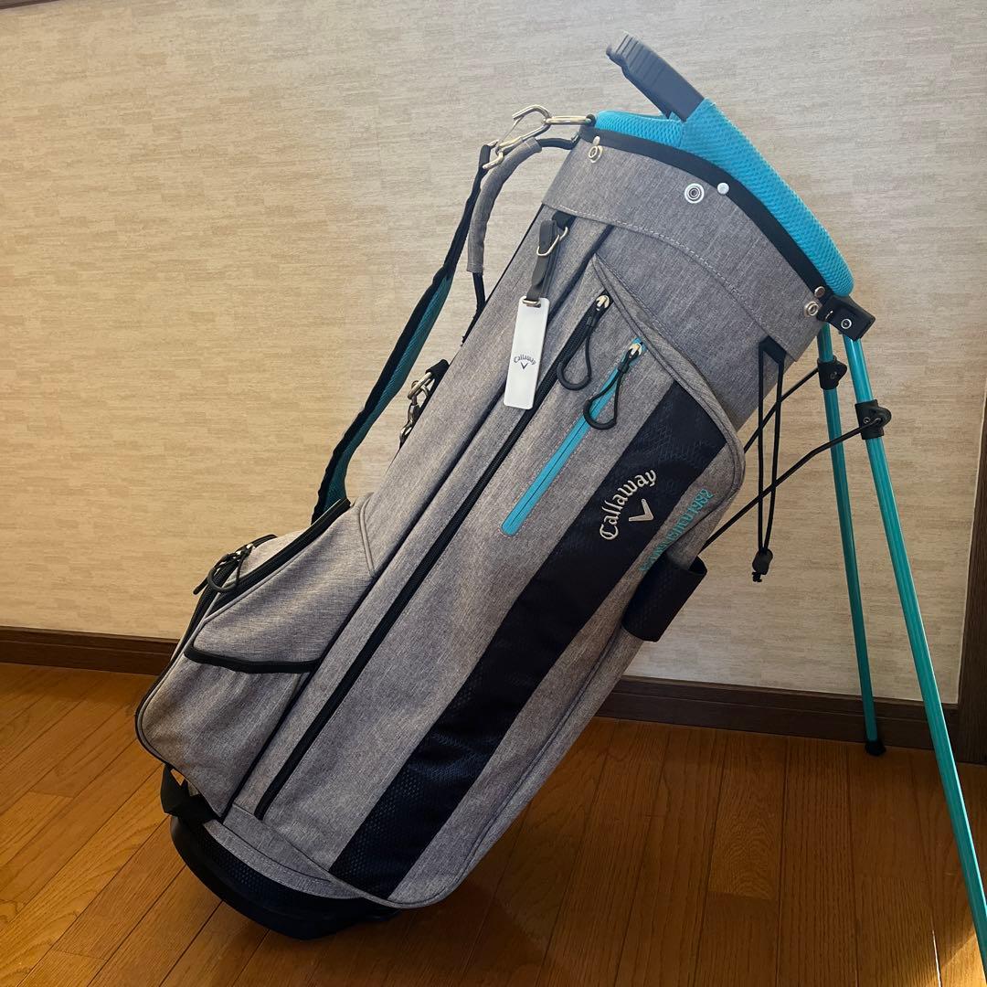 Callaway キャディバッグ グレー/ブラック/ブルー
