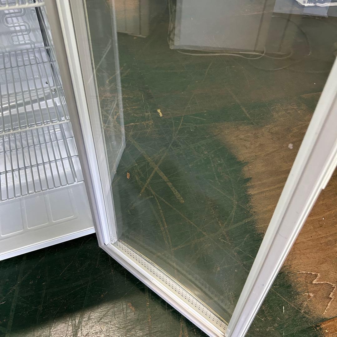 129業務用 冷蔵ショーケース オフィスコンビニ XW-105 左右開き 小型