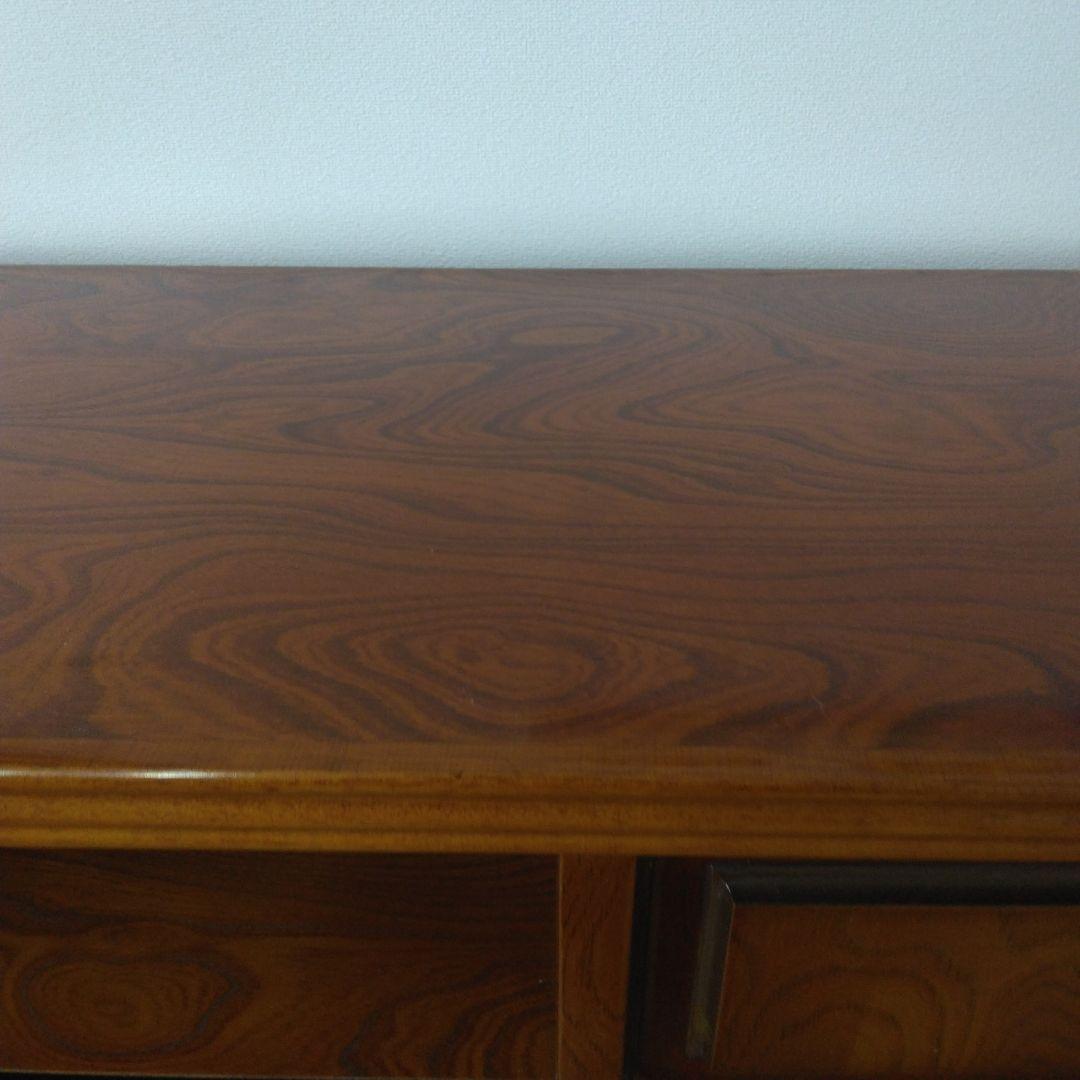 茶箪笥 ガラス扉付き 収納家具