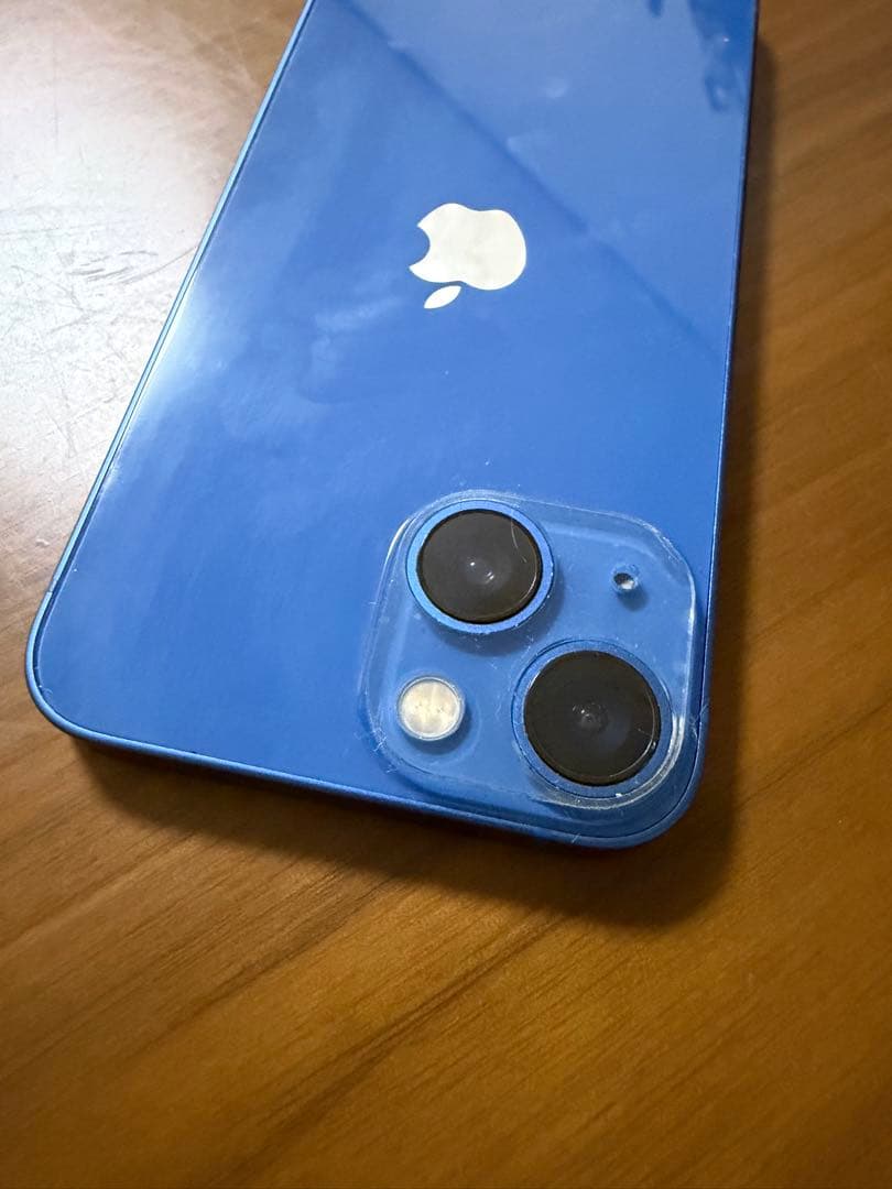 Apple iPhone 13mini 本体 青