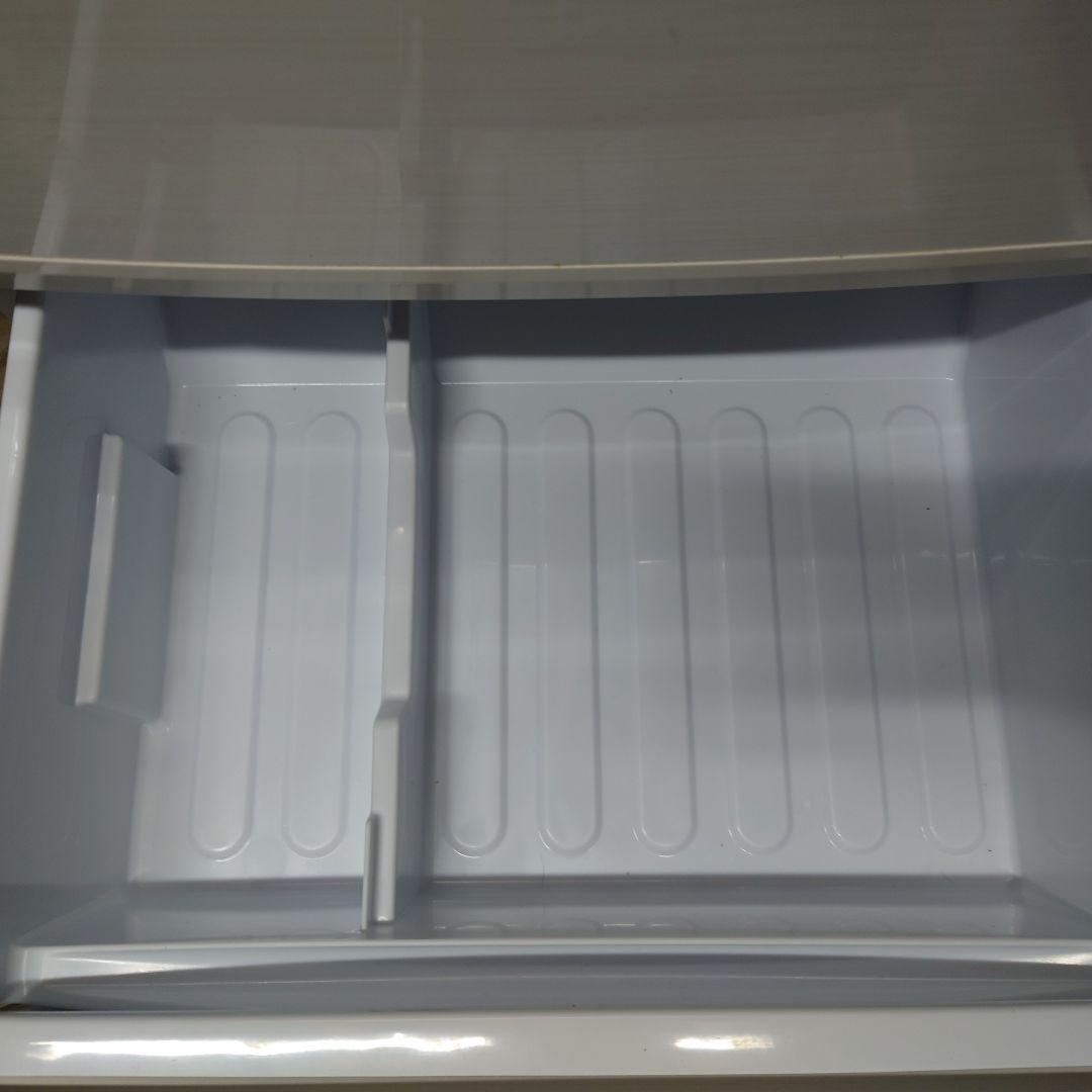 【良品】シャープ　2ドア冷蔵庫　2017年製　北陸のみ送料無料　付け替えドア